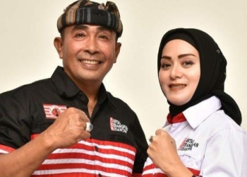 Ketua PKN Sultra Umar Samiun Kampanyekan Prabowo-Gibran