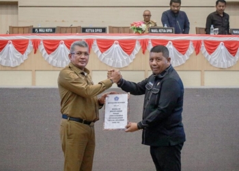 DPRD Terima LKPJ Wali Kota Kendari Tahun 2023