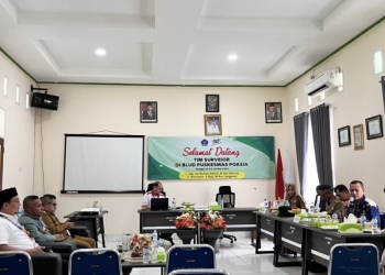 Hadiri Penilaian Re-Akreditasi, LM Rajab Jinik Siap Dukung dan Support Puskesmas Poasia