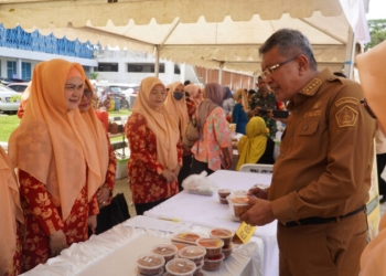 Upaya Penanganan Inflasi, Berikut Harga GPM di Pelataran Kantor Wali Kota Kendari