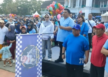 Yudhianto Mahardika Anton Timbang Sukses Gelar Jalan Sehat