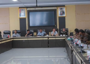 Komisi III DPRD Kendari Bersama Dinas Terkait dan Pengembang Perumahan Bahas Banjir Lumpur di Kecamatan Puuwatu