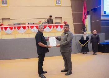 Rapat Paripurna DPRD Kendari Terkait Pertanggungjawaban Pelaksanaan APBD Tahun 2023 dan Laporan Keuangan Perumda