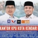 Ribuan Pendukung Siap Kawal Pasangan Bakal Calon Wali Kota Kendari Abdul Rasak dan Afdal Mendaftar di KPU