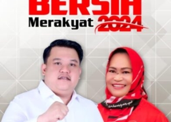 Bakal Pasangan Calon Wali Kota dan Wakil Wali Kota Kendari Yudhianto Mahardika dan Nirna Resmi Dapat B1 Kwk Dari PDI Perjuangan