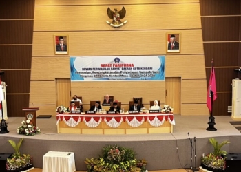 Resmi Dilantik, Berikut Jajaran Unsur Pimpinan Definitif DPRD Kota Kendari