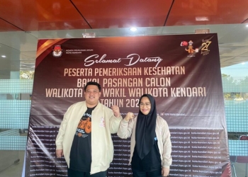 Yudhi-Nirna Dinyatakan Sehat, Siap Tarung Pilwali Kendari