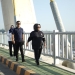 Berolahraga di Jembatan Teluk Kendari, Tina Nur Alam Kenang Kisah Sukses Visi Bahteramas Mantan Gubernur Sultra