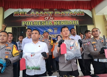 Polresta Kendari Ungkap Motif Pembunuhan Mahasiswa Dijalan KS Tubun