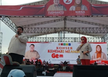 Lapangan Eks MTQ Jadi Saksi Kampanye Akbar Pasangan Yudhi-Nirna