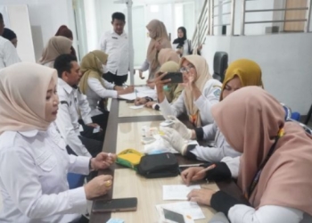 ASN Sekretariat DPRD Kota Kendari Jalani Pemeriksaan Kesehatan