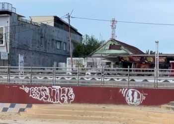 Satpol PP Kendari Sayangkan Vandalisme di Taman Kali Kadia, Merusak Estetika Kota