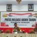 Kasus Penganiayaan Dominasi Rilis Akhir Tahun Polresta Kendari 2024
