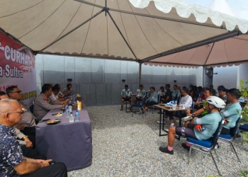 Polda Sultra Bakal Tindak Parkir Liar di Eks MTQ Kendari, Warga Apresiasi Program Jumat Curhat