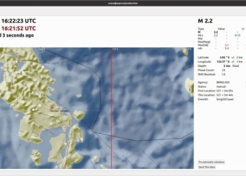 Gempa Berkekuatan 2,2 Skala Richter Guncang Wilayah Morosi Kabupaten Konawe