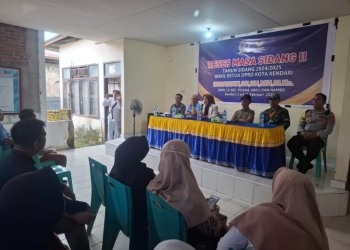 Wakil Ketua II DPRD Kota Kendari Temui Warga Kelurahan Rahandouna