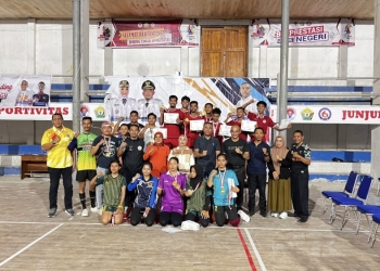 Tutup Kejuaraan Sepak Takraw, Ketua Koni Kendari Siap Support Pengembangan Atlet