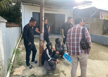 Polisi Amankan Tiga Pemuda Pelaku Pungli Bermodus Perbaiki Jalan di Kendari