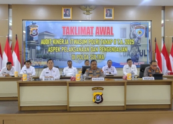 Itwasum Polri Laksanakan Audit Kinerja Tahap II di Polda Sultra