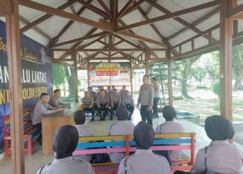 Subdit Bintibsos Ditbinmas Polda Sultra Berikan Pembekalan Presisi Kepada Bintara Remaja