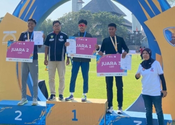 Pejalan Cepat Sultra Raih Perunggu di Kejurnas Atletik