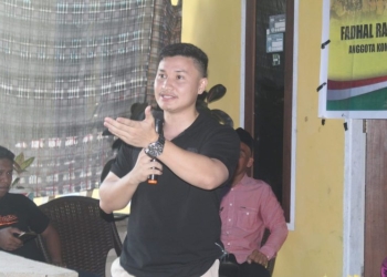 Politisi Muda Partai Golkar Fadhal Rahmat Jemput Langsung Aspirasi Masyarakat Lorong Jambu