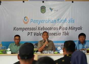 Wujud Tanggung Jawab, PT Vale Perkuat Solusi Pemulihan Dampak Kebocoran Pipa Minyak di Towuti