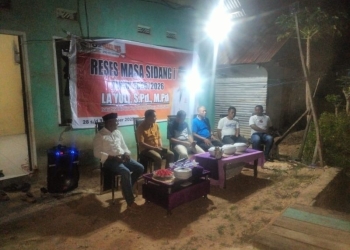 Disambut Hangat, La Yuli Gelar Reses Sekaligus Silaturahmi Bersama Masyarakat Kelurahan Bungkutoko