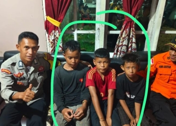 Tiga Bocah Hanyut Saat Memancing di Kabupaten Kolaka Ditemukan Selamat