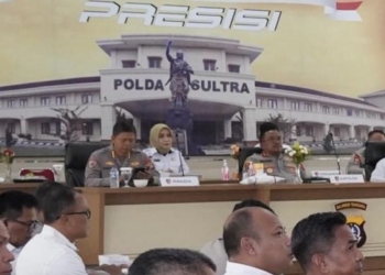 Asisten I Setda Kota Kendari Ikuti Launching Pembentukan 11 Ditres PPA dan PPO Polda Sultra