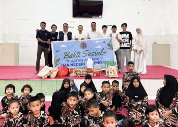 Rutin Setiap Tahun, IKA SMA Negeri 10 Kendari Gelar Bakti Sosial di Panti Asuhan Al-Ikhlas Baruga