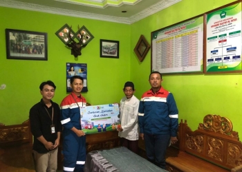 Pertamina Patra Niaga Regional Sulawesi Berbagi Santunan Ramadan untuk 30 Anak Panti Asuhan Sultan Al-Amin di Kendari