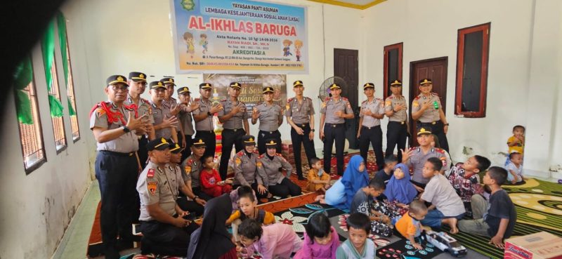 SIP Polda Sultra Angkatan 55 Gelar Baksos di Panti Asuhan Al-Ikhlas Baruga